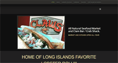 Desktop Screenshot of clawsseafoodmarket.com